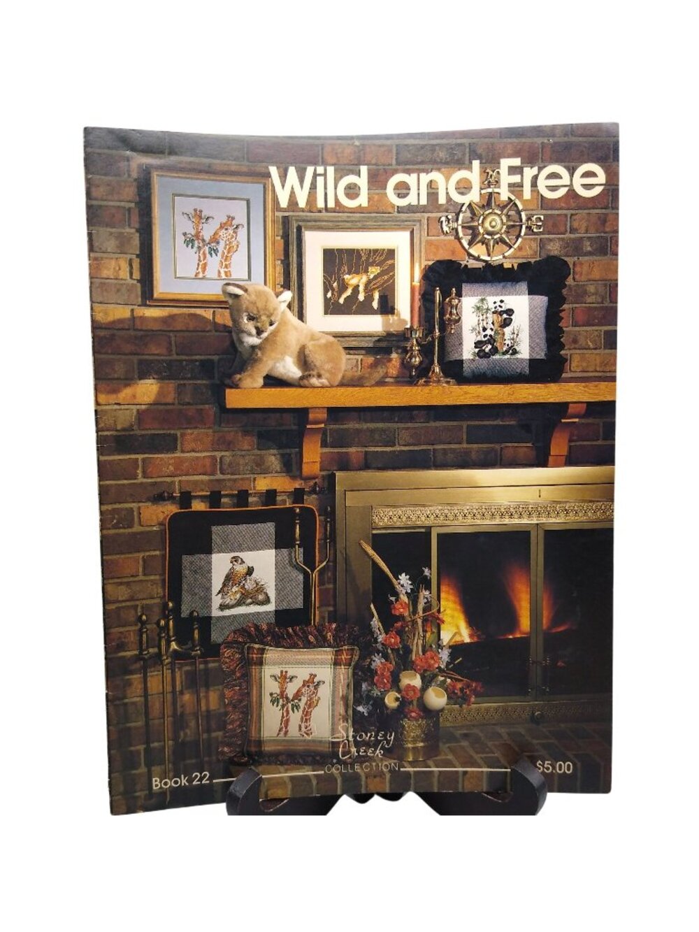 Vintage Cross Stitch Patterns, Wild and Free, 1985 Stoney Creek Collection Book